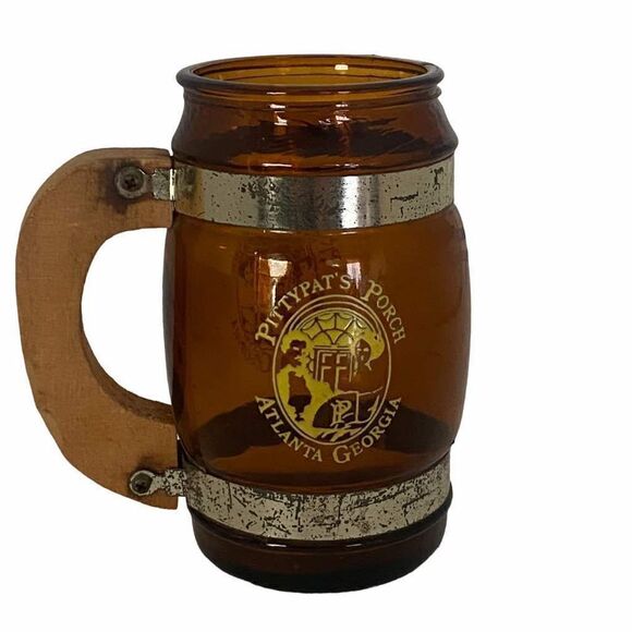 Vintage Pittypat’s Porch Iconic Atlanta Amber Glass Mug‎ - Picture 5 of 9